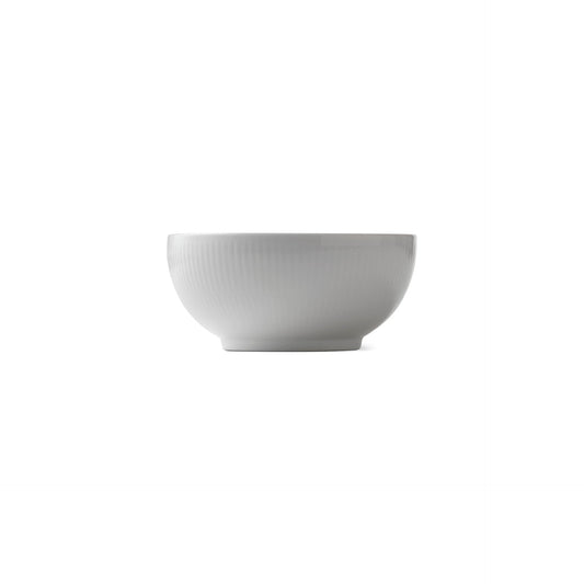 White Fluted Bowl, 73 cl - US 9531