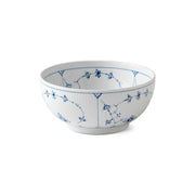 Blue Fluted Plain Bowl, 180 cl - US 6016