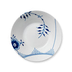 Blue Fluted Mega Deep Plate, 24 cm - US 3910