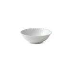 White Fluted Half Lace Bowl, 35 cl - US 6004