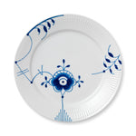 Blue Fluted Mega Plate, Decoration 6, 27 cm - US 6682