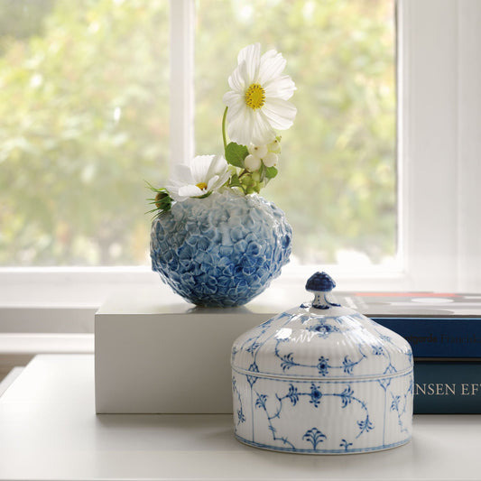 The Art of Giving Flowers Vase, Hydrangea, Light Blue, 10 cm - US 5529