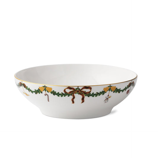 Star Fluted Christmas Bowl, 220 cl - US 0380