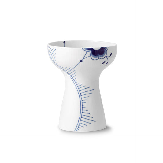Blue Fluted Mega Vase, 19 cm - US 0922