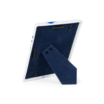 Blue Fluted Mega Picture Frame, 21 cm - US 9593