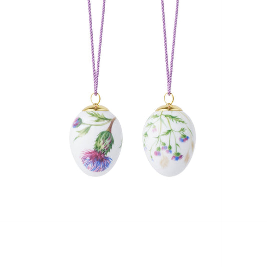 Spring Collection Egg 2026, Thistles, 6 cm, 2 pcs - US 9138