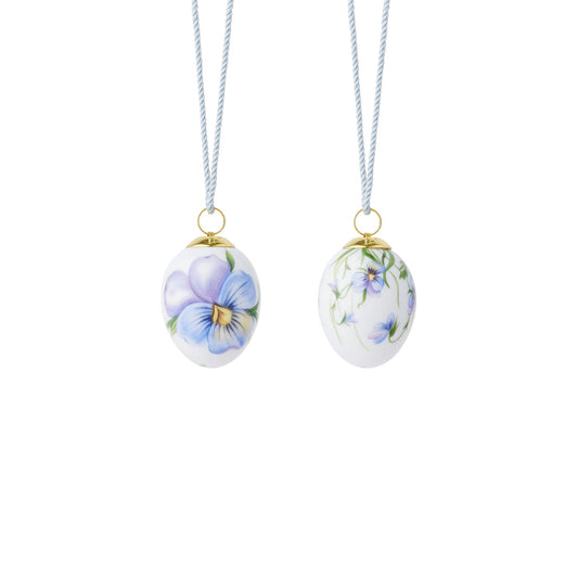 Spring Collection Miniature Egg 2026, Heartsease, 5 cm, 2 pcs - US 5523