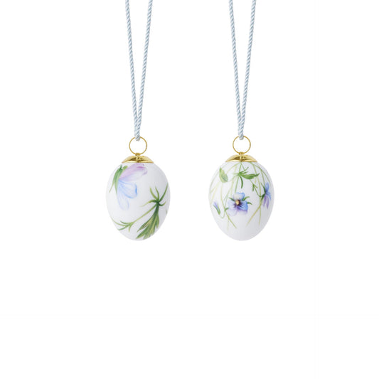 Spring Collection Miniature Egg 2026, Heartsease, 5 cm, 2 pcs - US 5523